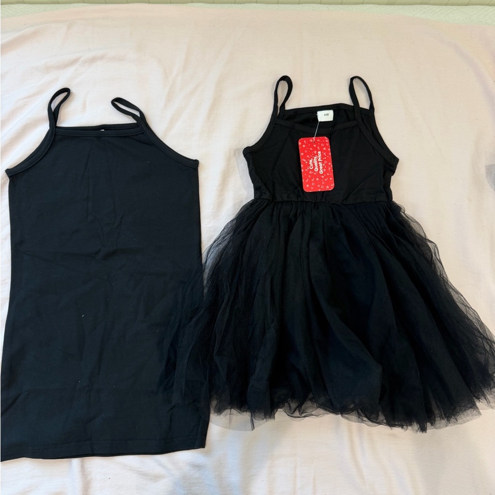 PatPat Kid Black dress set
